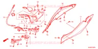 COPERTURA CORPO/SCATOLA BAGAGLI/ PORTATORE BAGAGLI per Honda PCX 125 SPECIAL EDITION 2013