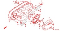 COPERTURA LATO SINISTRO per Honda PCX 125 SPECIAL EDITION 2013