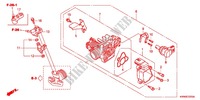 CORPO VALVOLA IMMISSIONE per Honda PCX 125 SPECIAL EDITION 2012