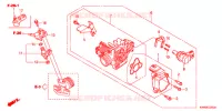 CORPO VALVOLA IMMISSIONE per Honda PCX 125 SPECIAL EDITION 2013