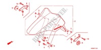 PARAFANGO ANTERIORE per Honda PCX 125 SPECIAL EDITION 2012