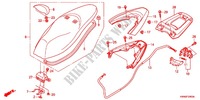 SEDILE SINGOLO(2) per Honda PCX 125 SPECIAL EDITION 2012