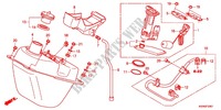 SERBATOIO CARBURANTE  (WW125EX2C/EX2D/D) per Honda PCX 125 SPECIAL EDITION 2012