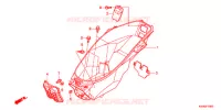 COPERTURA CORPO/SCATOLA BAGAGLI/ PORTATORE BAGAGLI per Honda PCX 125 SPECIAL EDITION 2013