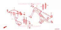 SOSTEGNO PRINCIPALE/PEDALE FRENO per Honda PCX 125 SPECIAL EDITION 2013