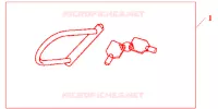 ANTIFURTO AD ARCO (TYPE M) per Honda PCX 125 SPECIAL EDITION 2012