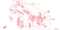 CALIBRO FRENO ANTERIORE per Honda PCX 125 SPECIAL EDITION 2012