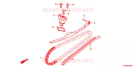CATENA CAMMA/TENSIONE per Honda PCX 125 SPECIAL EDITION 2012