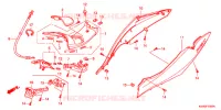 COPERTURA CORPO/SCATOLA BAGAGLI/ PORTATORE BAGAGLI per Honda PCX 125 SPECIAL EDITION 2012