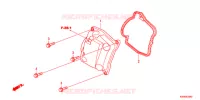 COPERTURA TESTA CILINDRO (WW125EX2C/EX2D/D) per Honda PCX 125 SPECIAL EDITION 2012