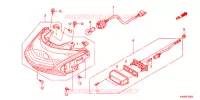 LUCE CODA(2) per Honda PCX 125 SPECIAL EDITION 2012