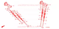 ALBERO A CAMME/VALVOLA per Honda XRE 300 ABS 2012