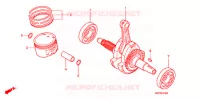ALBERO A GOMITI/PISTONE per Honda XRE 300 ABS 2012