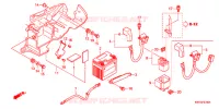 BARDATURA FILO/BATTERIA per Honda XRE 300 ABS 2012
