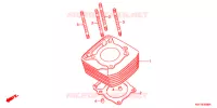 CILINDRO per Honda XRE 300 ABS 2012