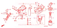 COPERTURA ANTERIORE/FILTRO ARIA per Honda XRE 300 ABS 2012
