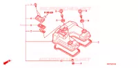 COPERTURA TESTA CILINDRO per Honda XRE 300 ABS 2012
