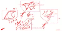 COPERTURA VENTILATORE/PROTEZIONE ANTITERMICA per Honda XRE 300 ABS 2012