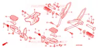 GRADINO/BRACCIO A TIRO/ PEDALE CAMBIO per Honda XRE 300 ABS 2012