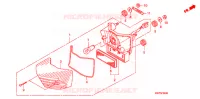 LUCE CODA(2) per Honda XRE 300 ABS 2012