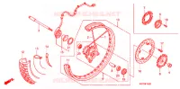 RUOTA ANTERIORE per Honda XRE 300 ABS 2012
