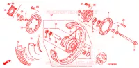 RUOTA POSTERIORE per Honda XRE 300 ABS 2012