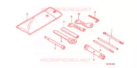 UTENSILI/SCATOLA BATTERIA per Honda XRE 300 ABS 2012