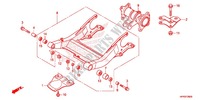 BRACCIO OSCILLANTE/CASSA CATENA per Honda FOURTRAX 420 RANCHER 4X4 Manual Shift RED 2013