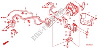 CILINDRO MAESTRO FRENO/MODULATORE ABS per Honda CB 1100 ABS 2012