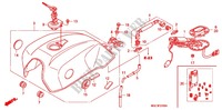 SERBATOIO COMBUSTIBILE/POMPA COMBUSTIBILE per Honda CB 1100 ABS 2012