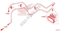 TUBO FRENO POST./CONDOTTO FRENO per Honda CB 500 X ABS 2014