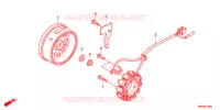 COPERTURA CASSA MANOVELLA/ GENERATORE(2) per Honda CB 150 INVICTA NEGRO 2012