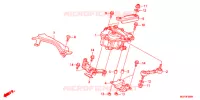 AMMORTIZZATORE DI STERZO per Honda CBR 1000 RR ABS TRICOLORE 2013