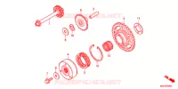 INNESTO AVVIATORE  per Honda CBR 1000 RR ABS TRICOLORE 2013