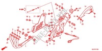 SMORZATORE SCARICO (CBR1000RRC/D/RAC/D) per Honda CBR 1000 RR FIREBLADE RED 2012