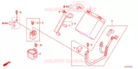 BARDATURA FILO/BATTERIA per Honda CBR 250 R ABS TRICOLOR 2013