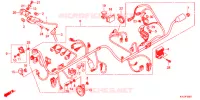 BARDATURA FILO per Honda CBR 250 R ABS TRICOLOR 2013