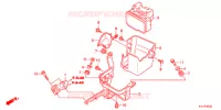 CILINDRO MAESTRO FRENO/MODULATORE ABS per Honda CBR 250 R ABS TRICOLOR 2013