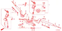 CONDOTTO MANIGLIA/PONTE SOPRA (2) per Honda CBR 250 R ABS TRICOLOR 2013