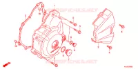 COPERTURA CASSA MANOVELLA/ GENERATORE(2) per Honda CBR 250 R ABS TRICOLOR 2013