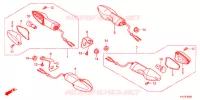 FRECCIA(2) per Honda CBR 250 R ABS TRICOLOR 2013
