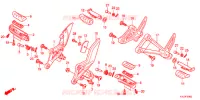 GRADINO/BRACCIO A TIRO/ PEDALE CAMBIO per Honda CBR 250 R ABS TRICOLOR 2013