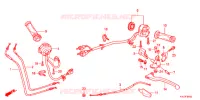 LEVA MANIGLIA/INTERRUTTORE/CAVO(1) per Honda CBR 250 R ABS TRICOLOR 2013