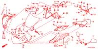 RIPARO SUPERIORE per Honda CBR 250 R ABS TRICOLOR 2013