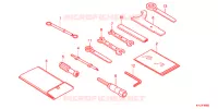 UTENSILI/SCATOLA BATTERIA per Honda CBR 250 R ABS TRICOLOR 2013