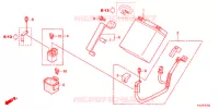 BARDATURA FILO/BATTERIA per Honda CBR 250 R REPSOL 2013