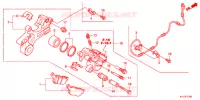 CALIBRO FRENO POSTERIORE per Honda CBR 250 R REPSOL 2013
