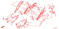 COPERTURA LATO/RIPARO POSTERIORE per Honda CBR 250 R REPSOL 2013
