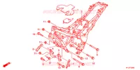 CORPO TELAIO per Honda CBR 250 R REPSOL 2013