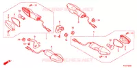 FRECCIA(2) per Honda CBR 250 R REPSOL 2013
